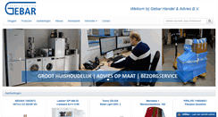Desktop Screenshot of gebar.nl